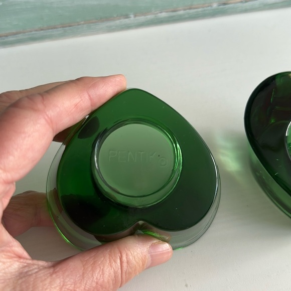 Anu Pentik Finnish Design Glass Votive Candle Holders Made in Finland (2) - Picture 4 of 6